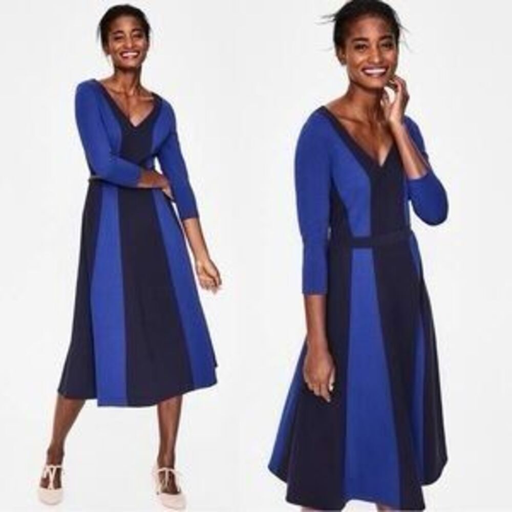 NWT Boden Erin Ponte Midi Dress size 6